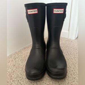 Hunter Black Women's Winter & Rain Boots